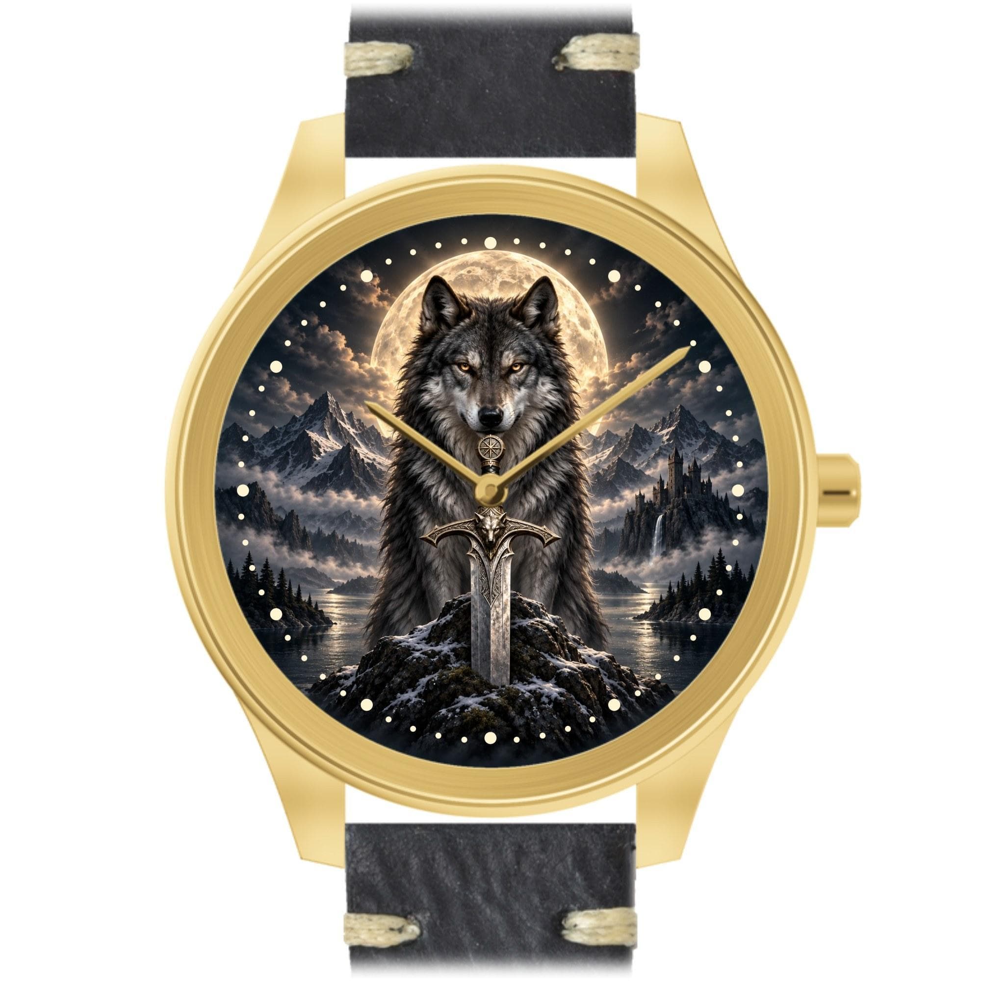 Wolf mit Schwert