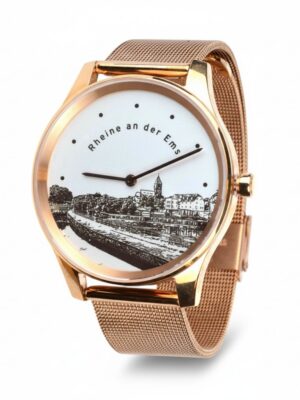 Stadt Uhr Rheine Emswehr